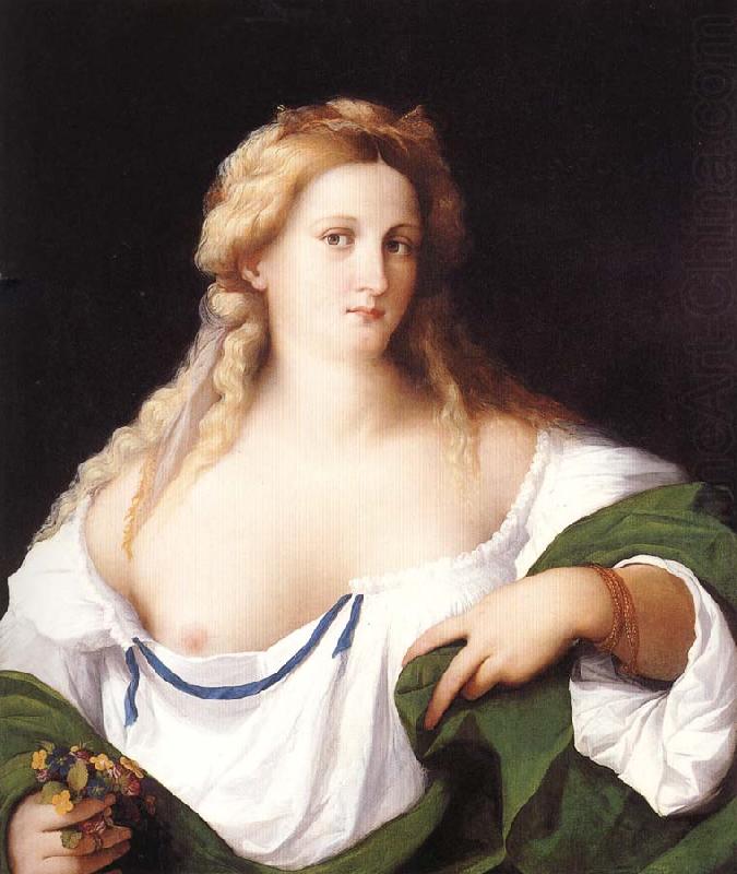 A Blonde Woman, Palma Vecchio